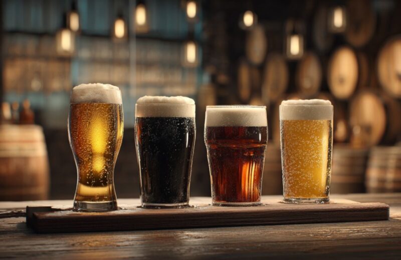 Vrste piva značajno utiču na alkohol: lageri 3-5%, ale 5-7%, stout 6-12%, bezalkoholna ispod 0,5%.